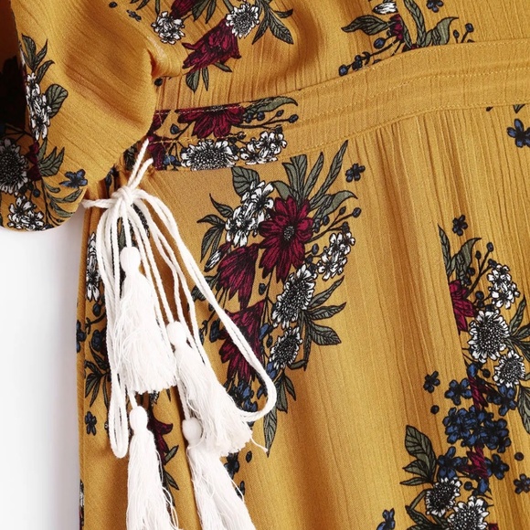 NWOT Floral Boho Zaful Dress - Picture 3 of 6